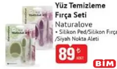 NATURALOVE YÜZ TEMİZLEME FIRÇA SETİ